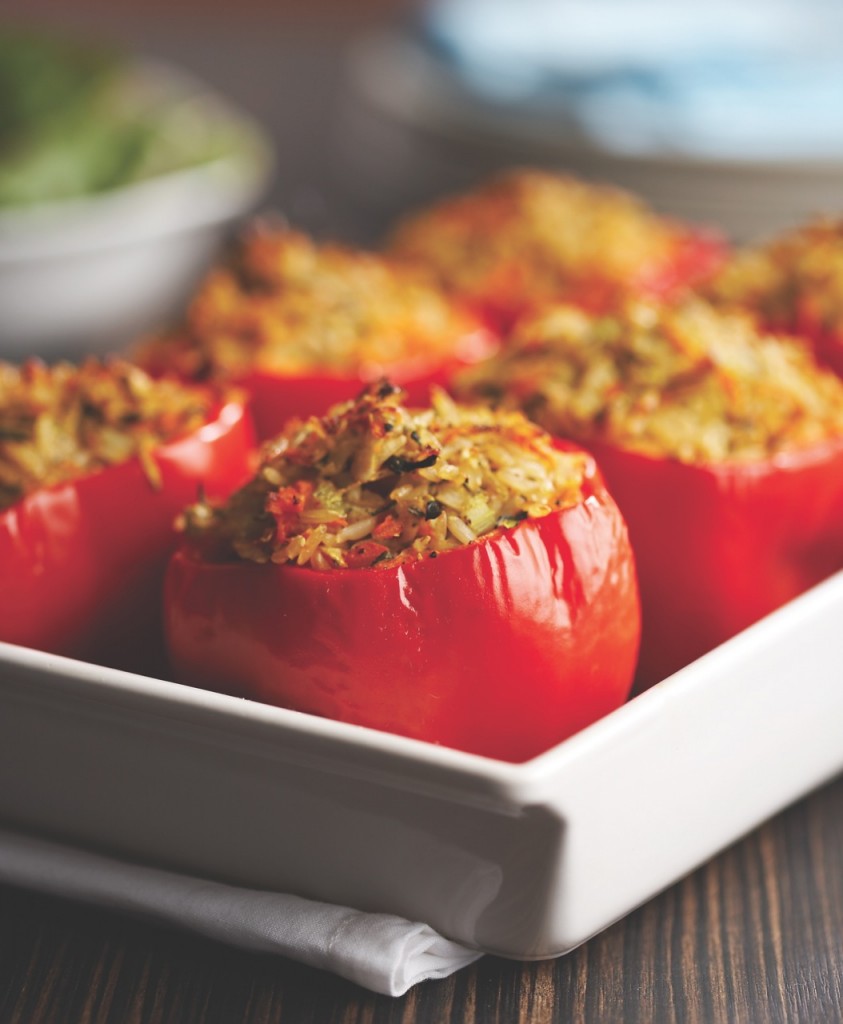 Stuffed bell peppers
